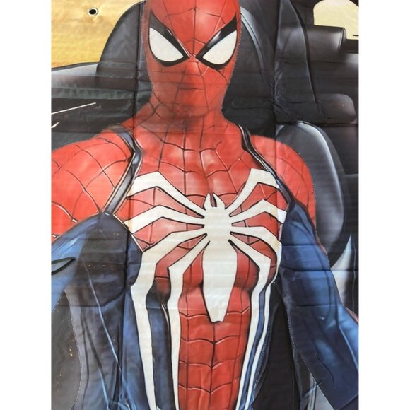 Captain America & Spider-Man Car Sunshade | Front Windshield Sunshade - Picture 2 of 8